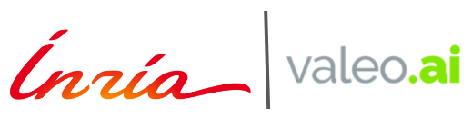 Inria and Valeo Astra-Vision logo